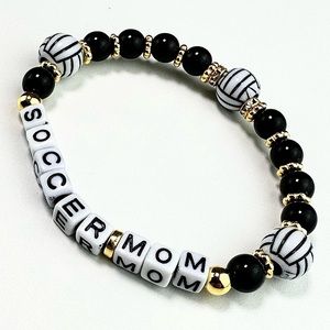 Soccer Mom stretch bracelet